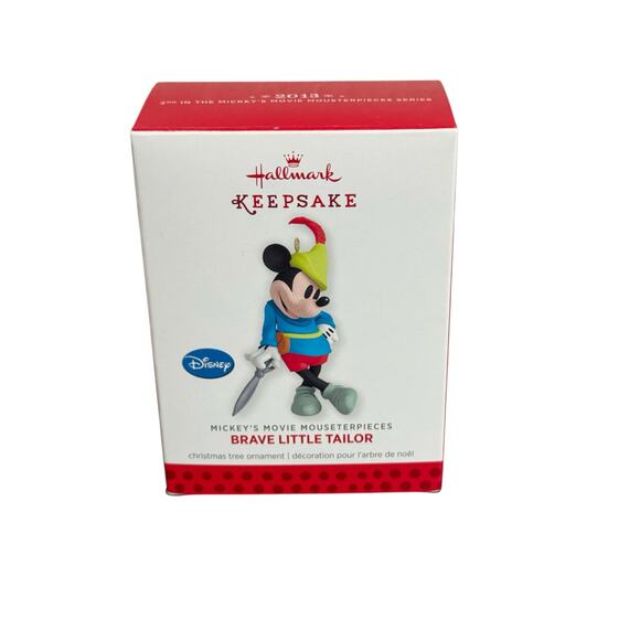 Hallmark Disney Mickeys Movie Brave Little Tailor 2012 2nd in Series Ornament - Picture 1 of 6